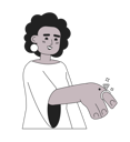 پیش‌نمایش فایل beautiful-afro-american-fiancee-with-ring-on-finger-9021370 از پک دست‌ها در دست گرفتن زوج عروس و داماد