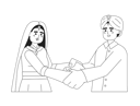 پیش‌نمایش فایل hindu-wedding-couple-holding-hands-9021378 از پک دست‌ها در دست گرفتن زوج عروس و داماد