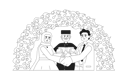 پیش‌نمایش فایل imam-officiating-muslim-bride-groom-wedding-9021380 از پک دست‌ها در دست گرفتن زوج عروس و داماد