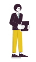 پیش‌نمایش فایل african-american-employee-holding-paperwork-9198857 از پک کار افراد در دفتر کار