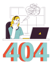 پیش‌نمایش فایل blonde-woman-thoughts-error-404-9343417 از پک خطای ۴۰۴ فریلنسری