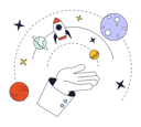 پیش‌نمایش فایل galaxy-on-hand-9521364 از پک آزمایش‌ها انجام دانشمندان پرمشغله