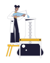 پیش‌نمایش فایل girl-doing-chemistry-experiment-9521489 از پک اختراعات دانشمندان