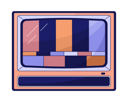 پیش‌نمایش فایل broken-old-tv-9738136 از پک عناصر لوفای زیبایی‌شناسی نئونی