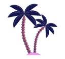 پیش‌نمایش فایل exotic-coconut-trees-9738142 از پک عناصر لوفای زیبایی‌شناسی نئونی