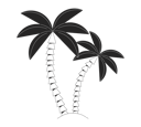 پیش‌نمایش فایل exotic-coconut-trees-9738212 از پک زیبایی‌شناسی نئونی