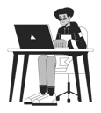 پیش‌نمایش فایل happy-man-at-office-9793805 از پک مشاغل خلاق