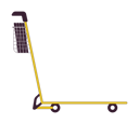 پیش‌نمایش فایل luggage-cart-at-airport-9794226 از پک دانش‌آموزان و لوازم دانشگاه