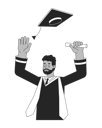 پیش‌نمایش فایل african-american-male-student-with-diploma-graduation-9794338 از پک دانش‌آموزان و لوازم دانشگاه