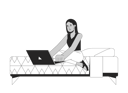 پیش‌نمایش فایل arab-female-student-studying-in-bed-9794292 از پک دانش‌آموزان و لوازم دانشگاه