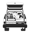 پیش‌نمایش فایل car-trunk-with-personal-belongings-9794279 از پک دانش‌آموزان و لوازم دانشگاه