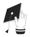 پیش‌نمایش فایل holding-mortarboard-hat-hand-9794340 از پک دانش‌آموزان و لوازم دانشگاه