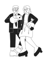 پیش‌نمایش فایل elderly-fashionable-couple-taking-selfie-9906945 از پک سالمندان فعال سالمندان