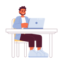 پیش‌نمایش فایل adult-man-working-on-laptop-at-office-9908891 از پک تنوع در محیط کار