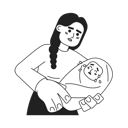 پیش‌نمایش فایل baby-crying-on-mother-hands-9925950 از پک والدگری