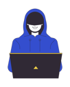 پیش‌نمایش فایل hacker-in-hood-smiling-9924212 از پک جرایم سایبری