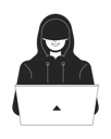 پیش‌نمایش فایل hacker-in-hood-smiling-9923943 از پک جرایم سایبری