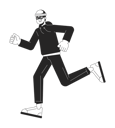 پیش‌نمایش فایل man-in-mask-running-9923944 از پک جرایم سایبری