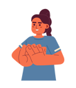 پیش‌نمایش فایل cheerful-latin-girl-clapping-9921793 از پک هم‌تیمی‌ها