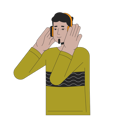 پیش‌نمایش فایل headphones-indian-man-bearded-10079386 از پک آواتار چندفرهنگی