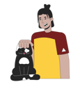 پیش‌نمایش فایل latino-teenager-cat-head-scratching-10079368 از پک آواتار چندفرهنگی