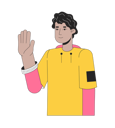 پیش‌نمایش فایل latino-young-man-saying-hello-10079364 از پک آواتار چندفرهنگی
