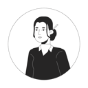 پیش‌نمایش فایل asian-office-lady-wearing-chinese-hairpin-10112909 از پک آواتارها چندقومیتی