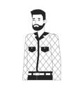 پیش‌نمایش فایل bearded-caucasian-man-standing-10112782 از پک آواتارها چندقومیتی