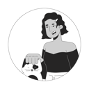 پیش‌نمایش فایل girl-latina-petting-domestic-kitten-10112880 از پک آواتارها چندقومیتی