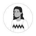 پیش‌نمایش فایل handsome-african-american-girl-posing-10112869 از پک آواتارها چندقومیتی
