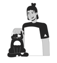 پیش‌نمایش فایل latino-teenager-cat-head-scratching-10112814 از پک آواتارها چندقومیتی