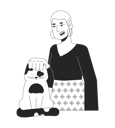پیش‌نمایش فایل short-haired-caucasian-woman-petting-cat-head-10112788 از پک آواتارها چندقومیتی