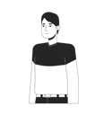 پیش‌نمایش فایل smiling-korean-man-in-casual-clothes-10112843 از پک آواتارها چندقومیتی