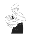 پیش‌نمایش فایل excited-mom-feeding-baby-10119440 از پک والدین با کودکان