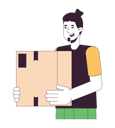 پیش‌نمایش فایل guy-holding-cardboard-box-10312389 از پک خانه اسباب‌کشی بسته‌بندی
