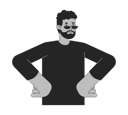 پیش‌نمایش فایل american-guy-akimbo-standing-10312408 از پک خانه اسباب‌کشی بسته‌بندی
