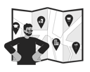 پیش‌نمایش فایل american-man-choosing-ideal-neighborhood-10312407 از پک خانه اسباب‌کشی بسته‌بندی