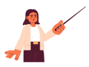 پیش‌نمایش فایل middle-eastern-female-teacher-holding-stick-10330854 از پک ارائه و کنفرانس