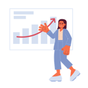 پیش‌نمایش فایل middle-eastern-woman-graphs-pointing-10330849 از پک ارائه و کنفرانس