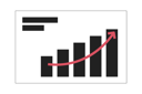 پیش‌نمایش فایل bar-graphs-arrow-rising-up-10330869 از پک ارائه و کنفرانس