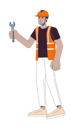 پیش‌نمایش فایل indian-repairman-construction-worker-10342032 از پک پیمانکاران سازندگان
