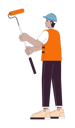 پیش‌نمایش فایل latin-american-adult-painter-holding-paint-roller-10342027 از پک پیمانکاران سازندگان