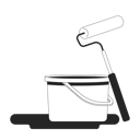 پیش‌نمایش فایل home-painting-tools-10342148 از پک پیمانکاران سازندگان
