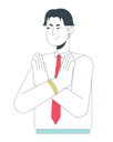 پیش‌نمایش فایل annoyed-younger-worker-turning-down-extra-work-10368061 از پک روند ترک کار آرام در محیط کار