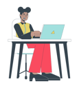 پیش‌نمایش فایل engaged-office-worker-female-10368047 از پک روند ترک کار آرام در محیط کار