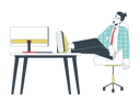 پیش‌نمایش فایل male-employee-physically-exhausted-after-meeting-deadline-10368041 از پک روند ترک کار آرام در محیط کار