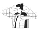 پیش‌نمایش فایل bearded-office-man-keeping-hands-behind-head-10368088 از پک روند ترک کار آرام در محیط کار