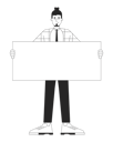 پیش‌نمایش فایل caucasian-office-man-standing-with-placard-10368117 از پک روند ترک کار آرام در محیط کار