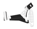پیش‌نمایش فایل office-worker-falling-asleep-with-book-on-face-10368089 از پک روند ترک کار آرام در محیط کار