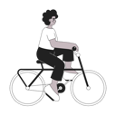 پیش‌نمایش فایل african-american-sport-girl-on-bicycle-10367322 از پک زمان گذراندن با دوستان